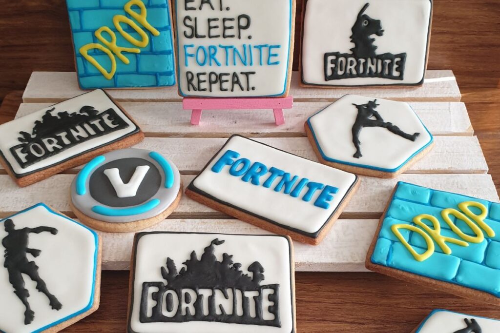 Fortnite iced biscuits