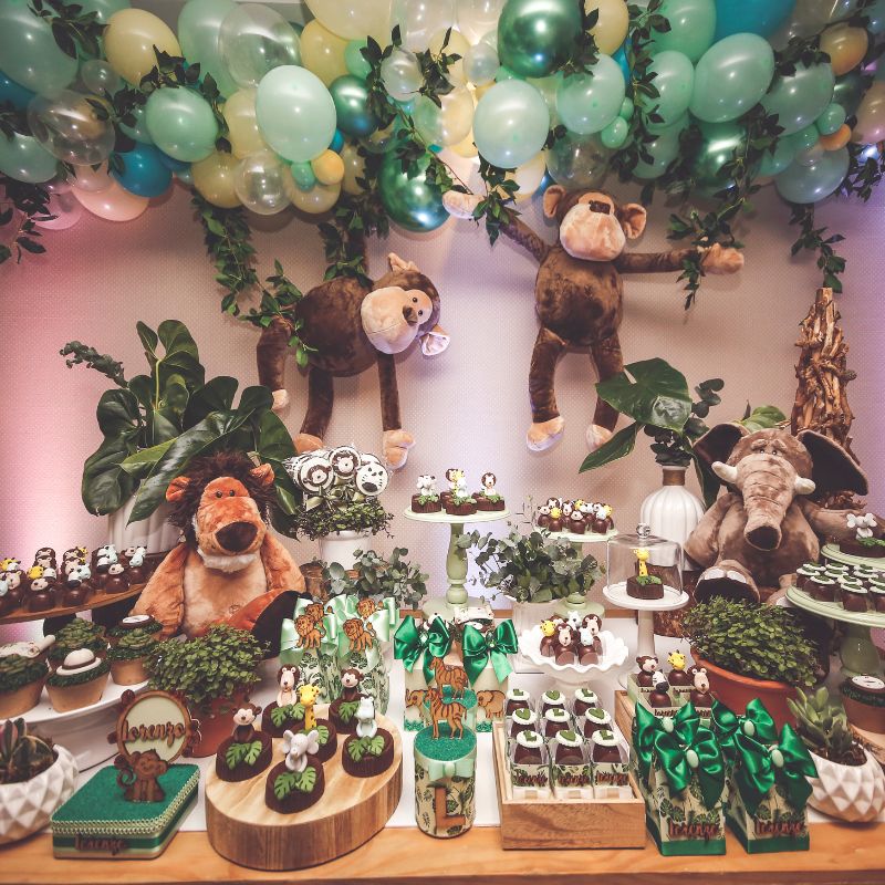 jungle themed party